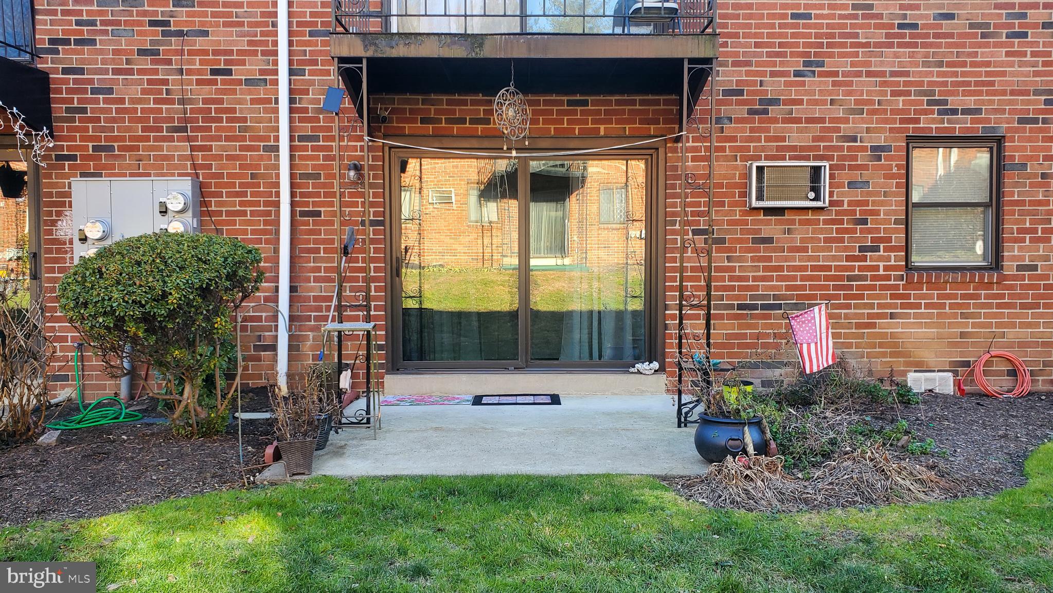 1 Lawrence Road, Unit M1B Broomall, PA 19008 - Photo 16 of 17 Back Patio with brand new doors