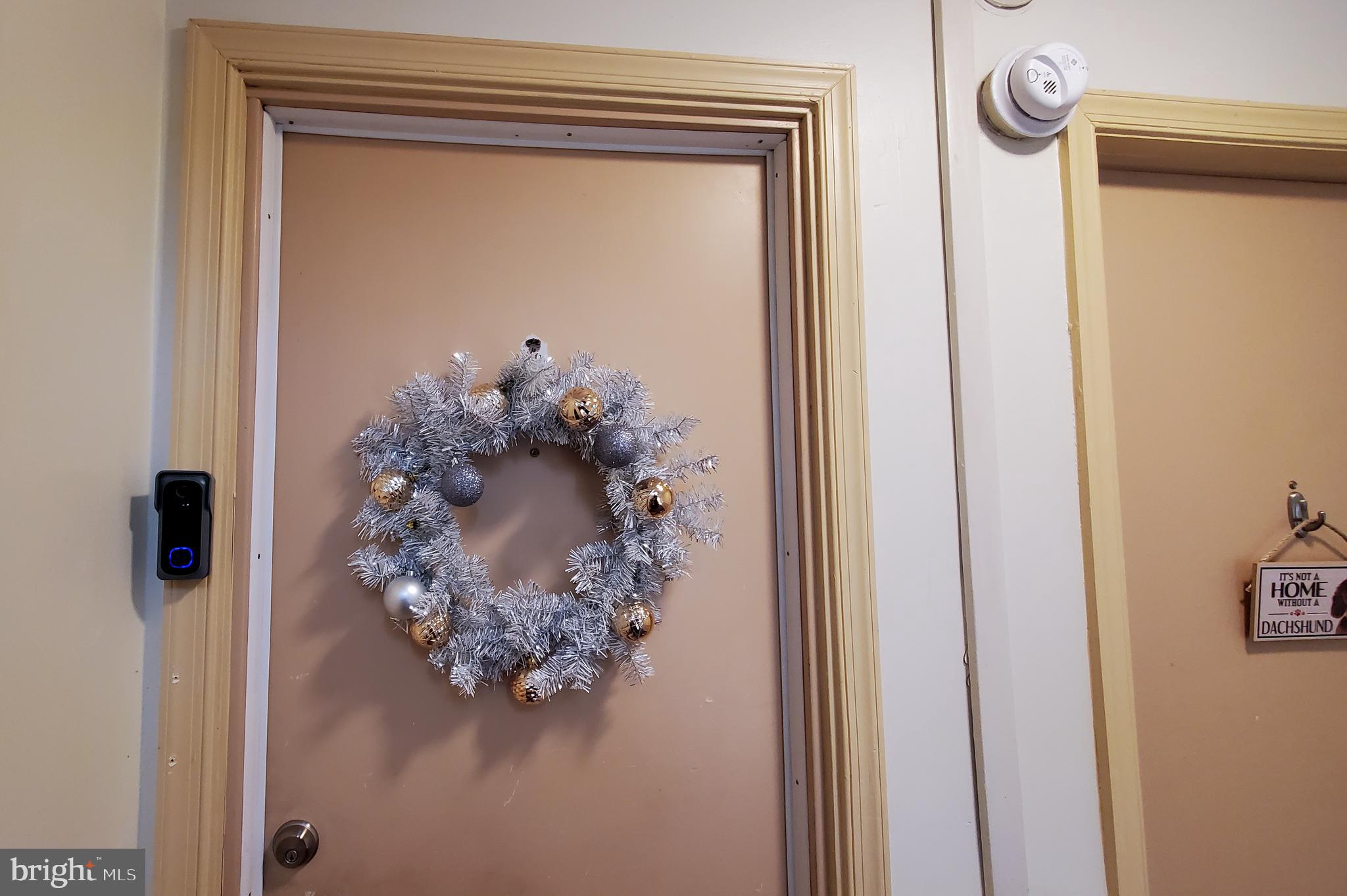 1 Lawrence Road, Unit M1B Broomall, PA 19008 - Photo 2 of 17 M1B Front entrance with Ring Camera Doorbell