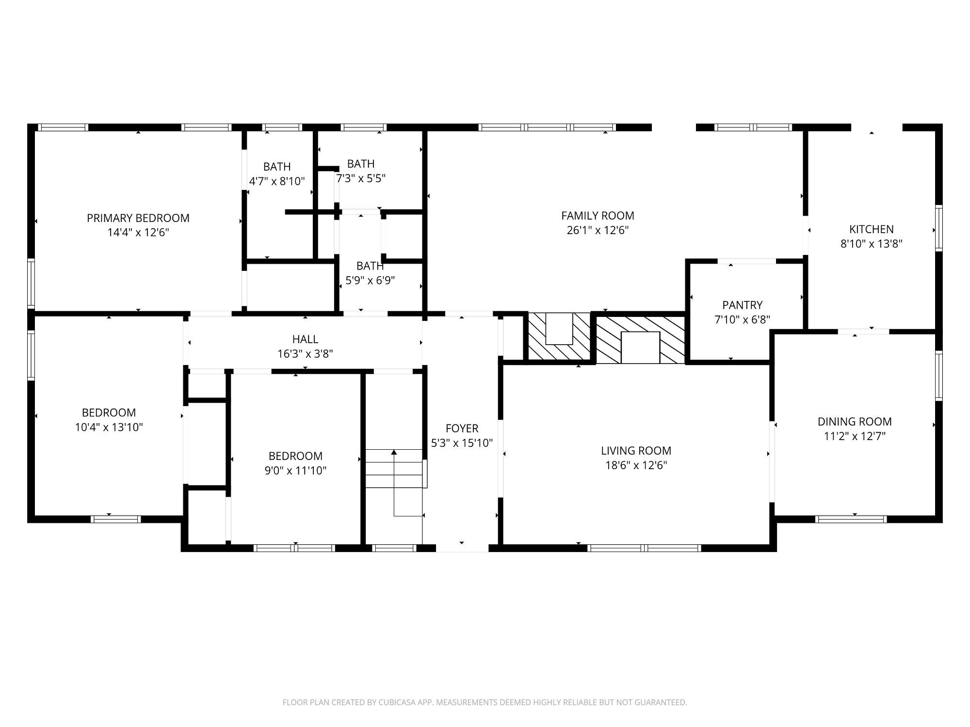 262 East Poplar Avenue Collierville, TN 38017 - Photo 19 of 19 a picture of a floor plan