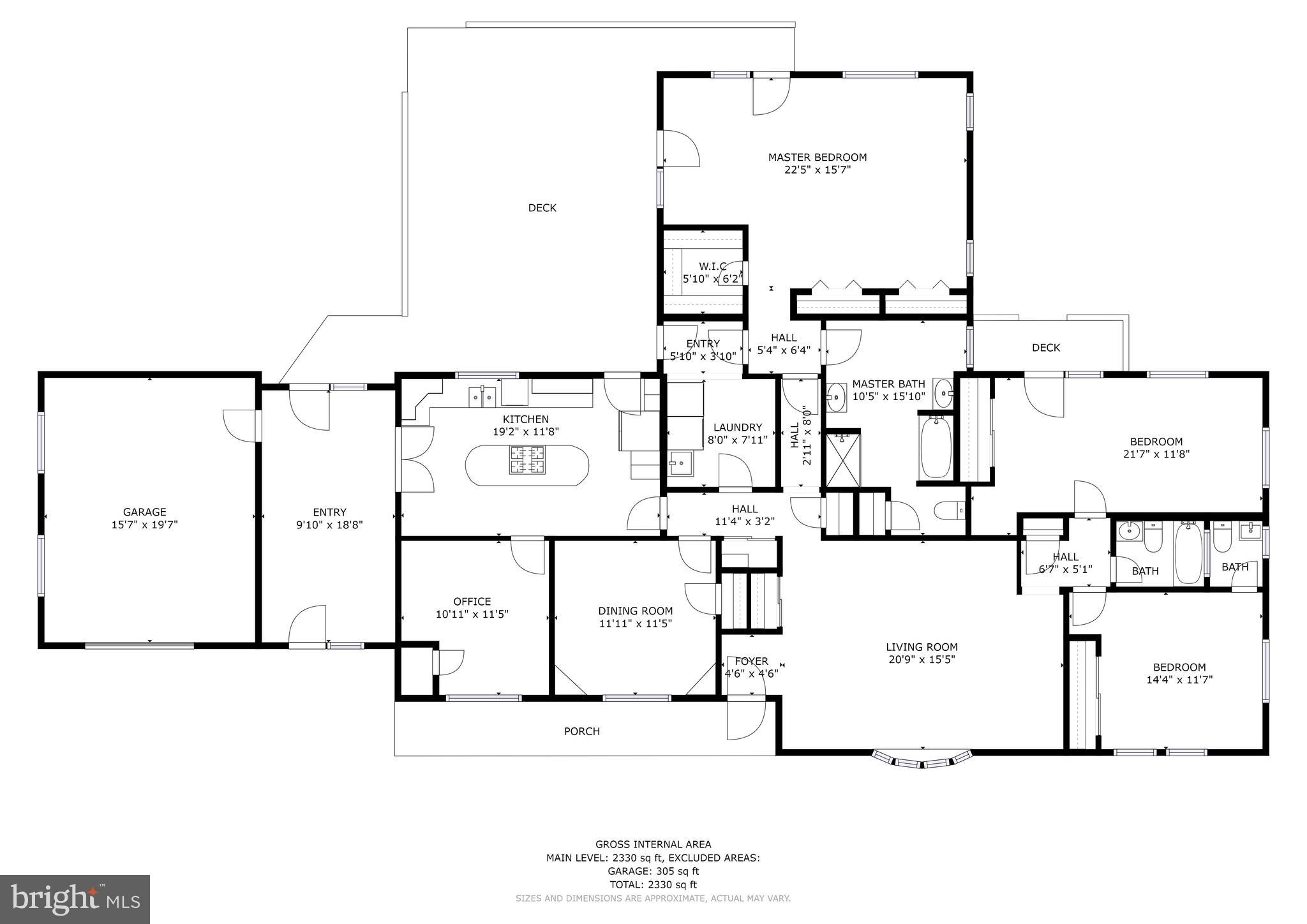 609 Church Road Reisterstown, MD 21136 - Photo 29 of 29 Floor Plan