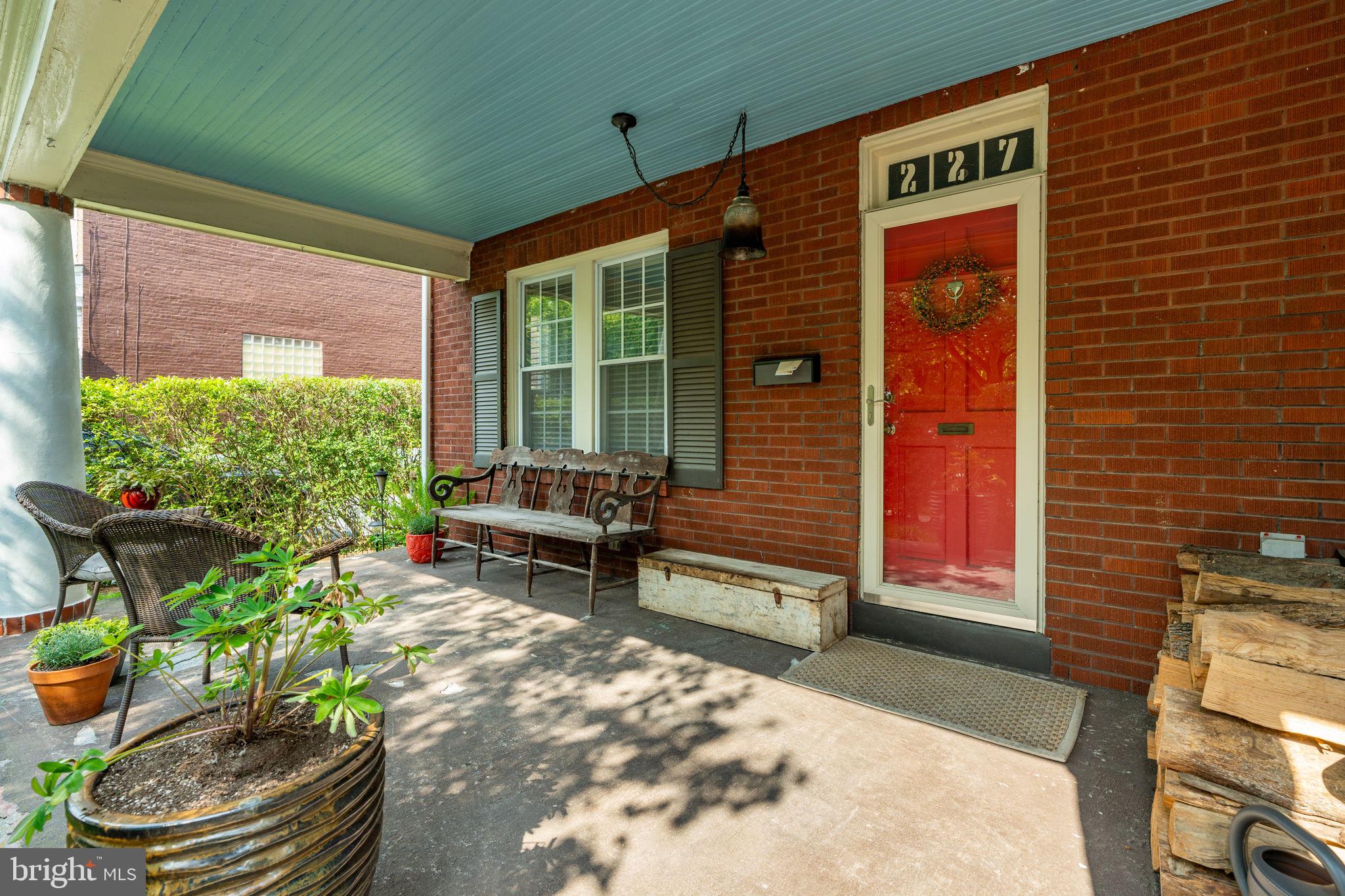 227 Ruby Street Lancaster, PA 17603 - Photo 2 of 42 a front view of a house with outdoor seating