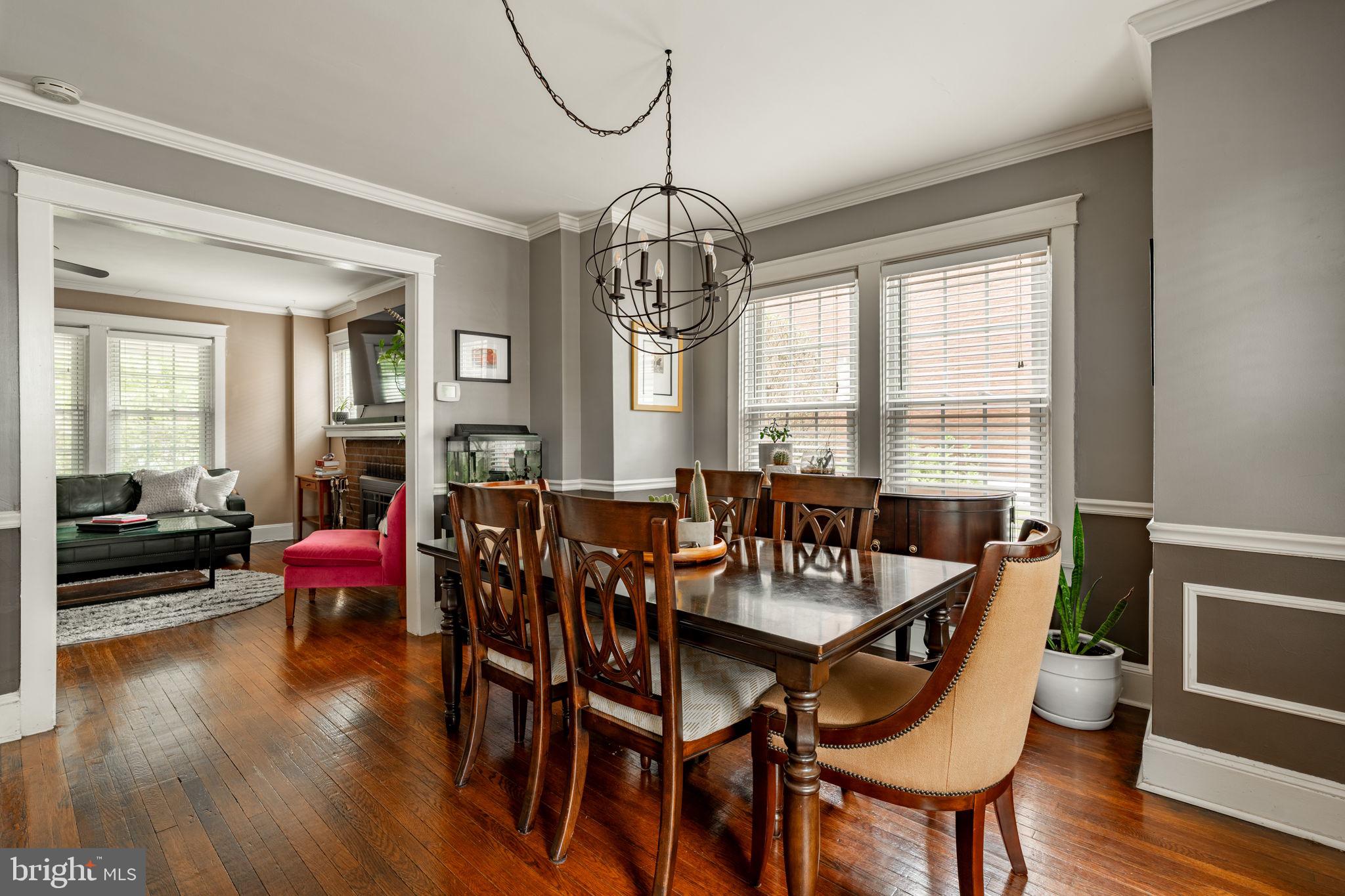 227 Ruby Street Lancaster, PA 17603 - Photo 8 of 42 a view of a dining room with furniture window and wooden floor