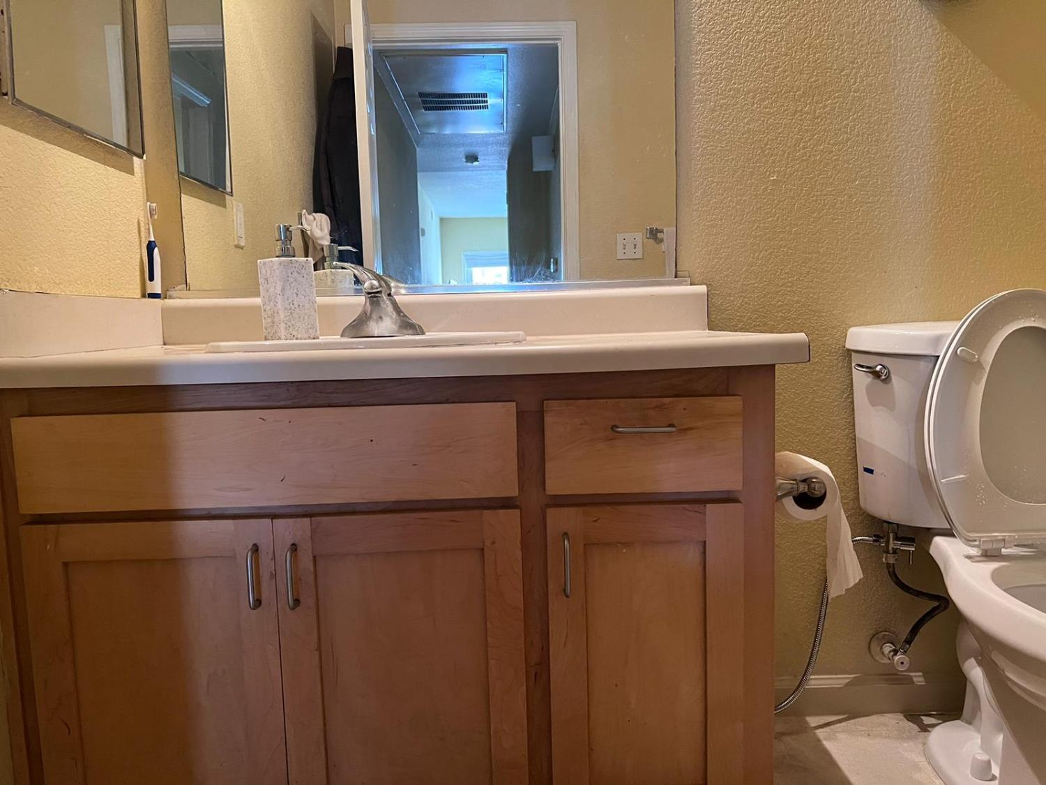 2177 Alum Rock Avenue, Unit 211 San Jose, CA 95116 - Photo 9 of 46 a bathroom with a sink and a mirror