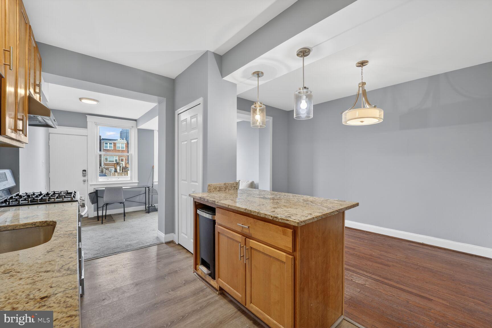632 Franklin Street Northeast Washington, DC 20017 - Photo 2 of 19 Modern kitchen with elegant finishes.