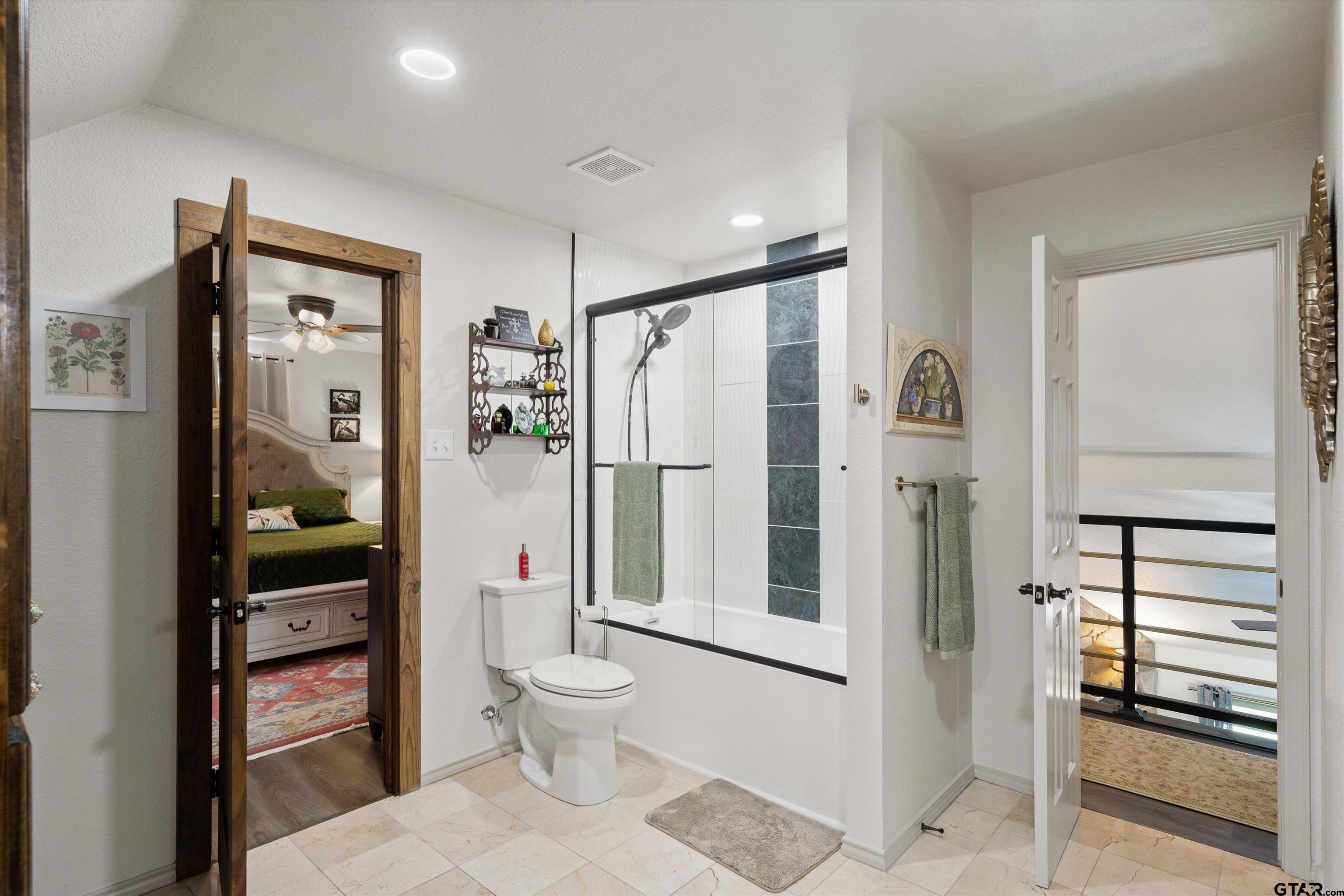 733 Rains County Road 1430 Point, TX 75472 - Photo 26 of 48 a bathroom with a toilet sink and shower