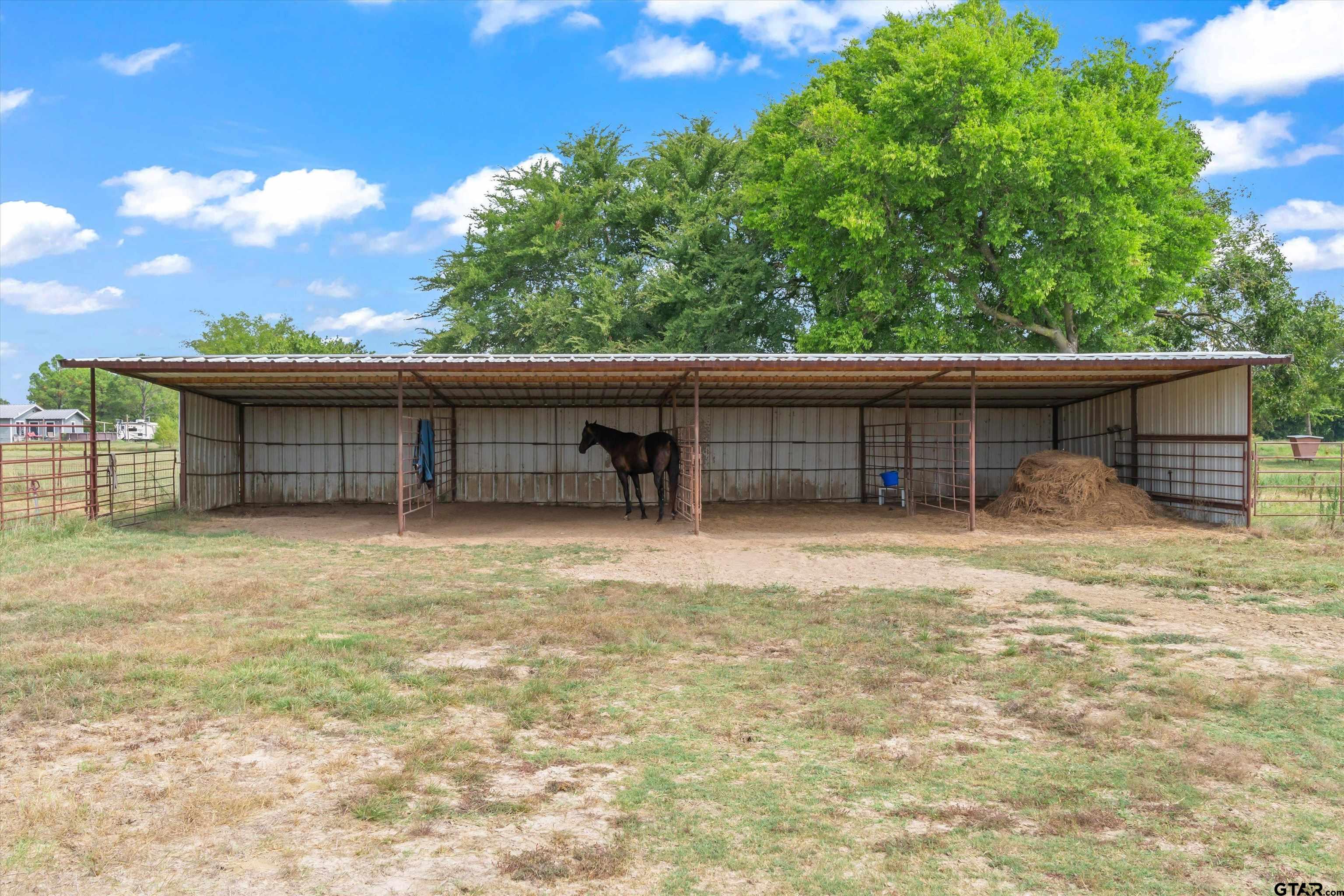 733 Rains County Road 1430 Point, TX 75472 - Photo 43 of 48 a view of a house with a backyard and a area