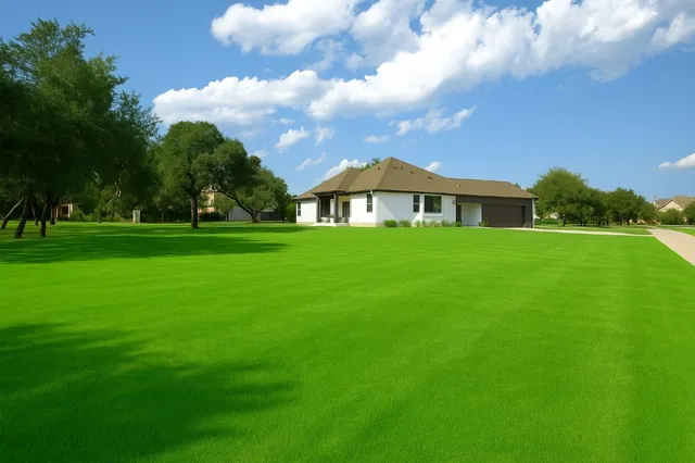 a view of a house with a big yard