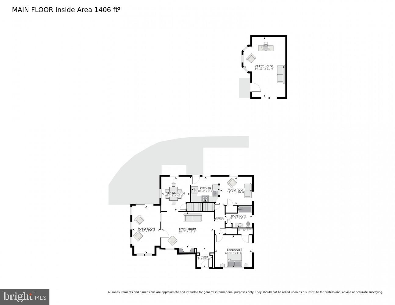 9213 Bradford Road Silver Spring, MD 20901 - Photo 6 of 34 a picture of a floor plan