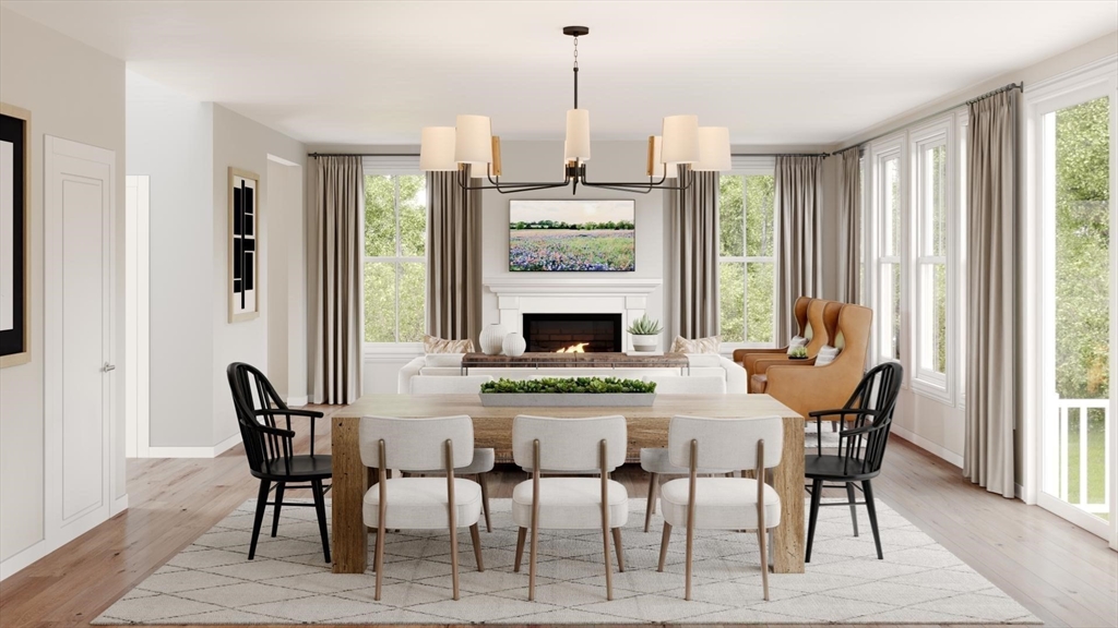 12 Old County Road, Unit 20 Hudson, MA 01749 - Photo 2 of 30 a view of a dining room with furniture and windows