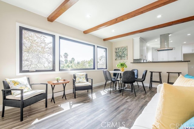 757 Cavanagh Road Glendale, CA 91207 - Photo 8 of 21 a living room with furniture and a wooden floor