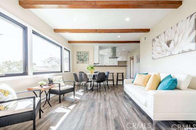 757 Cavanagh Road Glendale, CA 91207 - Photo 9 of 21 a living room with furniture and a large window