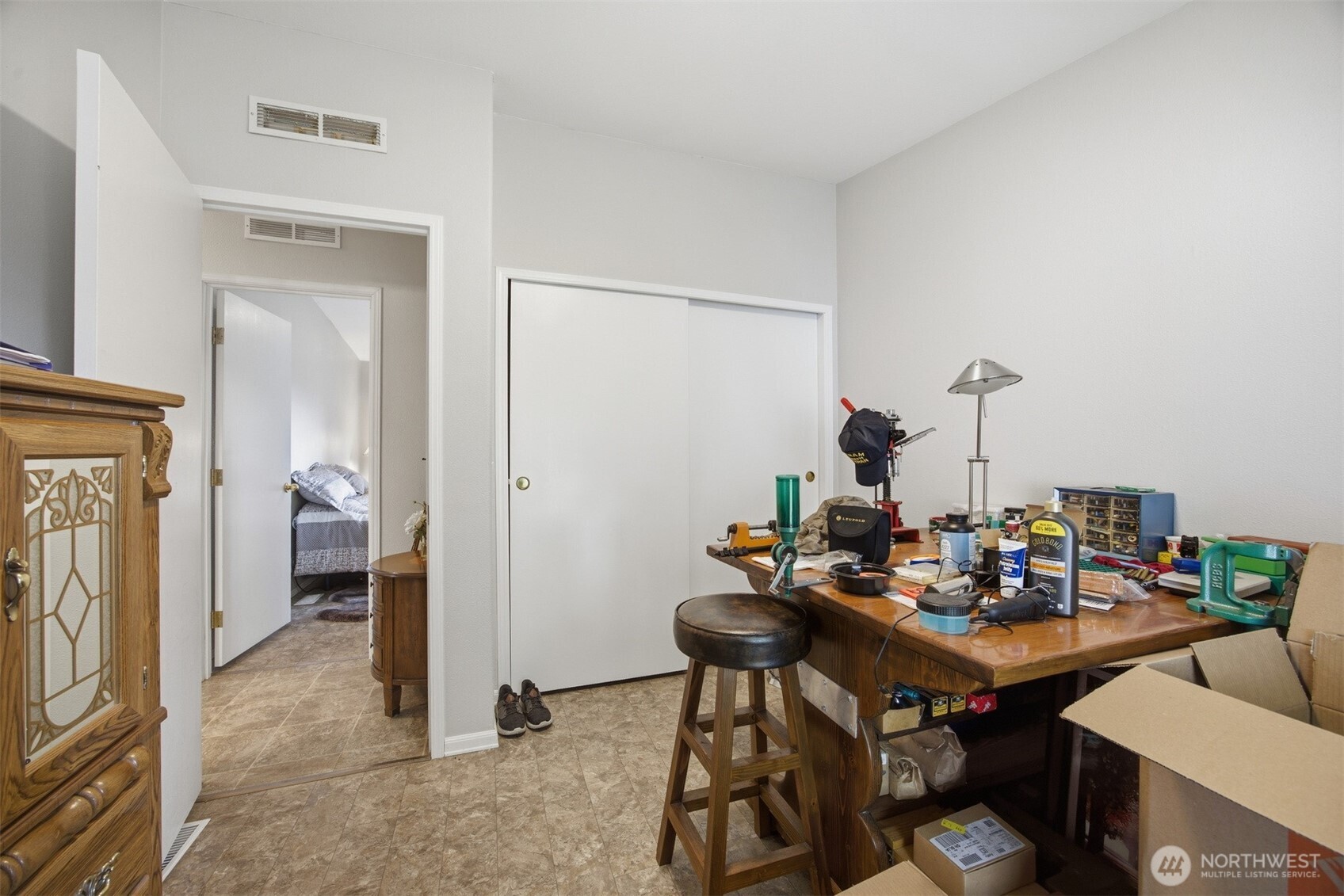 380 East Pole Road, Unit 6 Lynden, WA 98264 - Photo 27 of 40 a view of a workspace with furniture