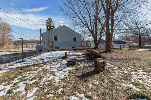 front view of a house with yard