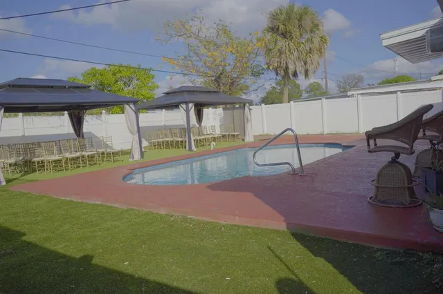 a view of outdoor space yard and deck