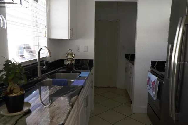 a view of a workspace with a window