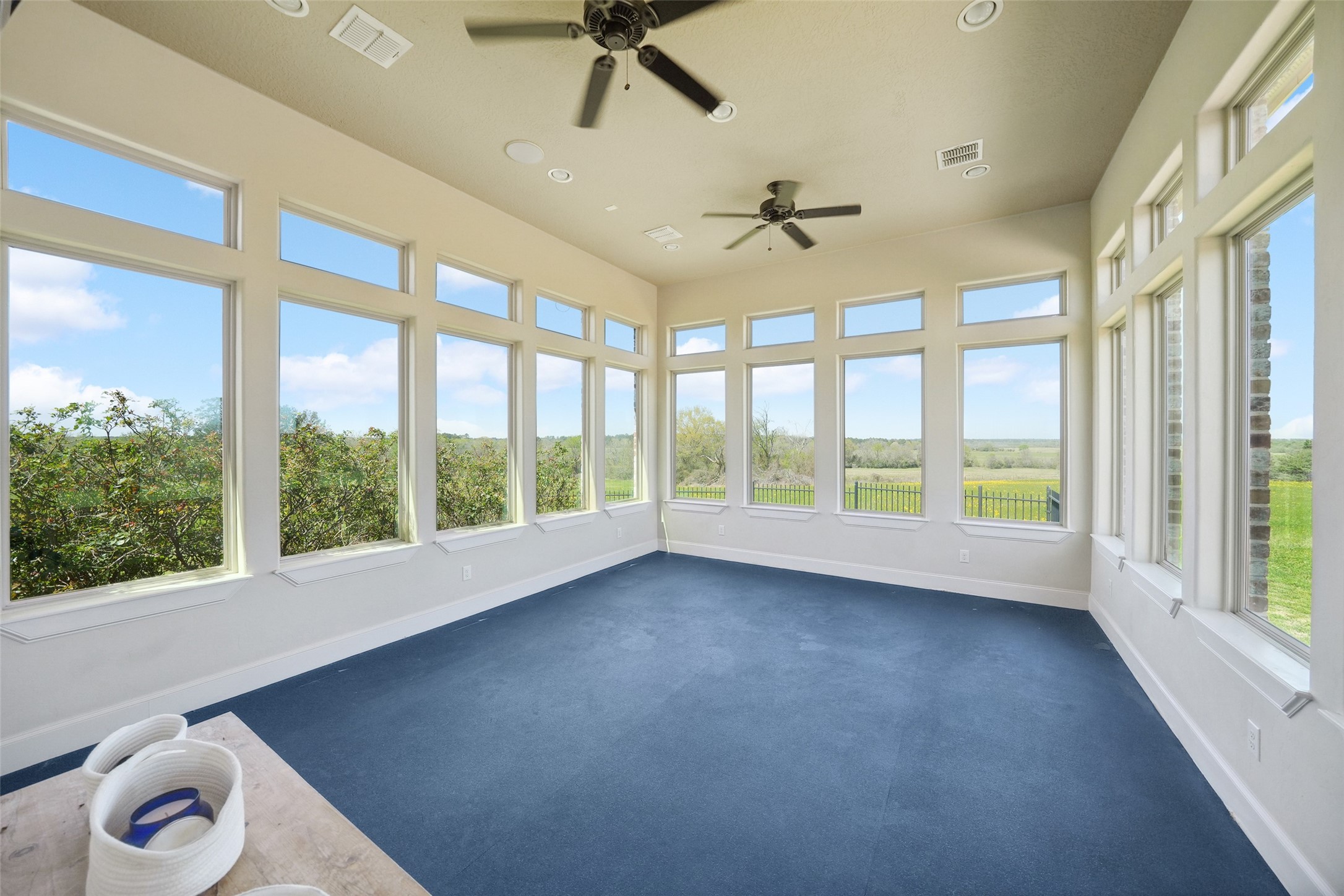 460 Bishop Road Huntsville, TX 77320 - Photo 37 of 50 a view of room with window and a ceiling fan