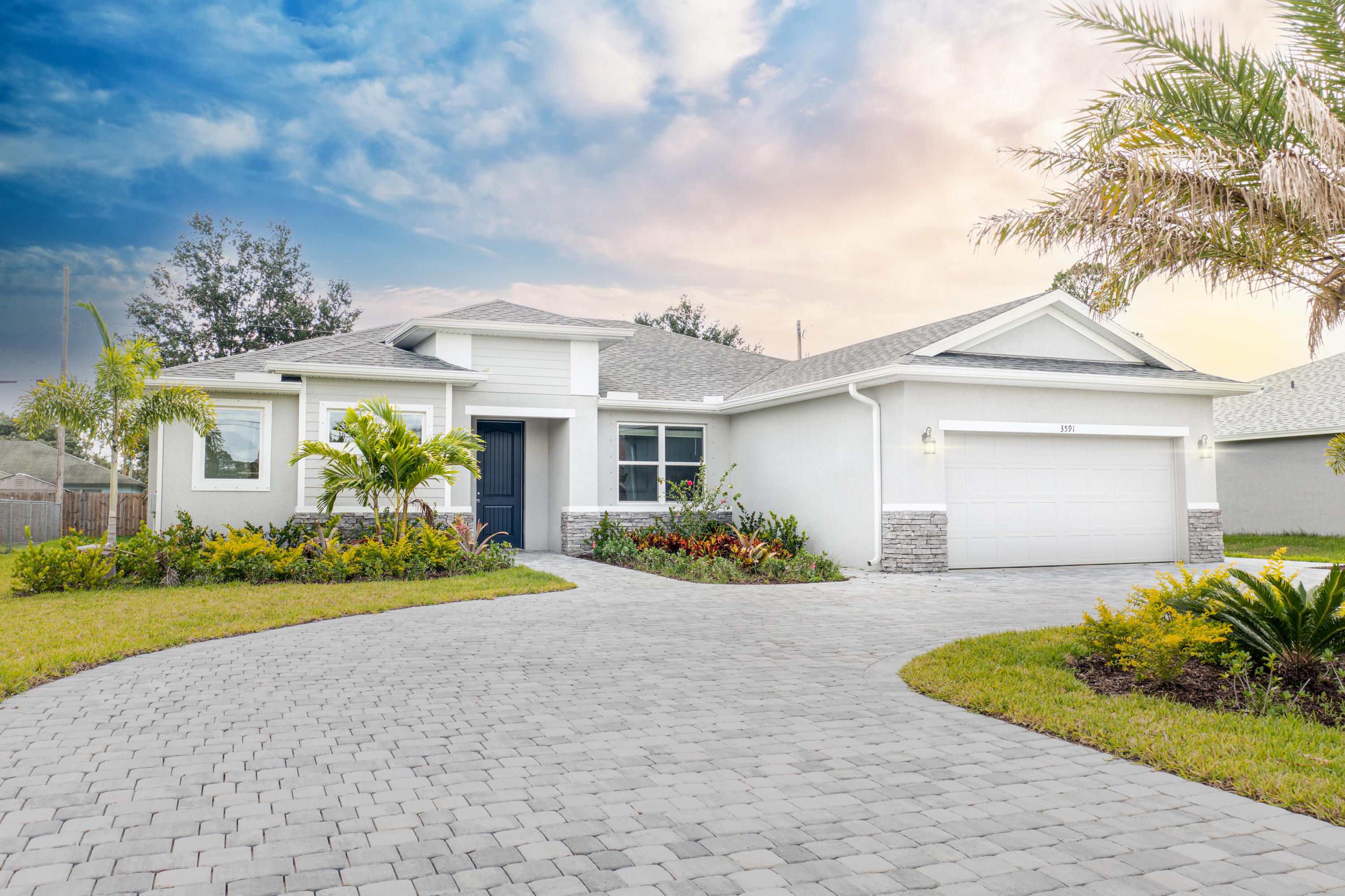 664 Southwest Aster Road Port St. Lucie, FL 34953 - Photo 1 of 29 exterior of same model different house