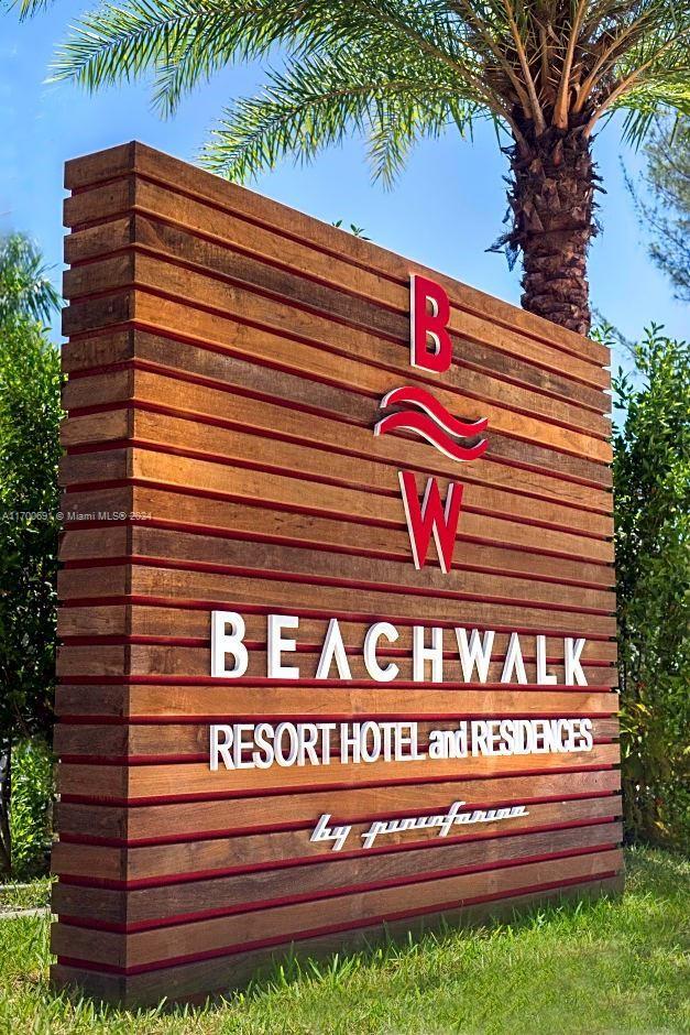 2602 East Hallandale Beach Boulevard, Unit R508 Hallandale Beach, FL 33009 - Photo 1 of 43 a view of sign board