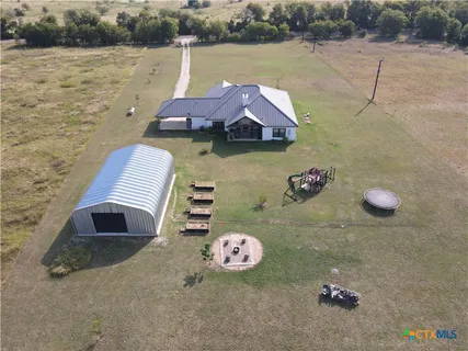 a view of a lake with a outdoor space
