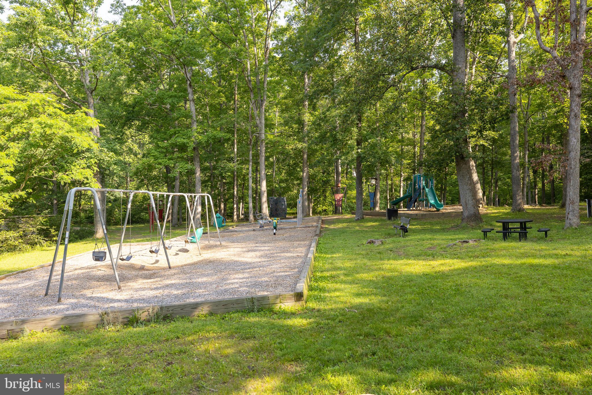 12413 Toll House Road Spotsylvania, VA 22551 - Photo 62 of 68 a view of a park with swings