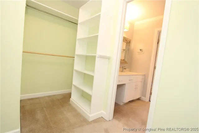 a view of empty room