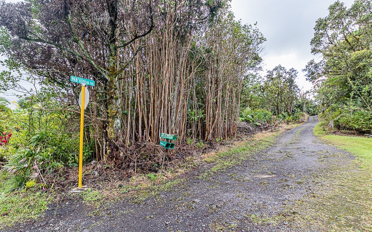Enos Rd Mountain View Mountain View, HI 96771 - Photo 3 of 4 a backyard of a house with lots of green space