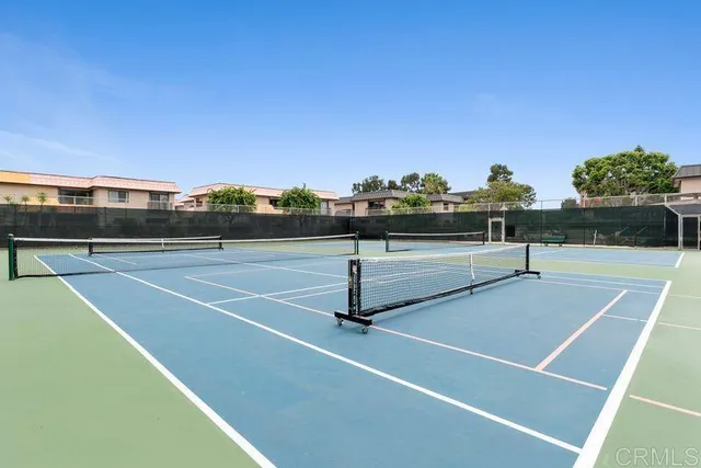 a view of a tennis court