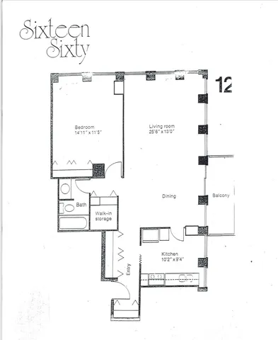 $2,700 | 1660 North LaSalle Drive, Unit 2812, Chicago, IL 60614