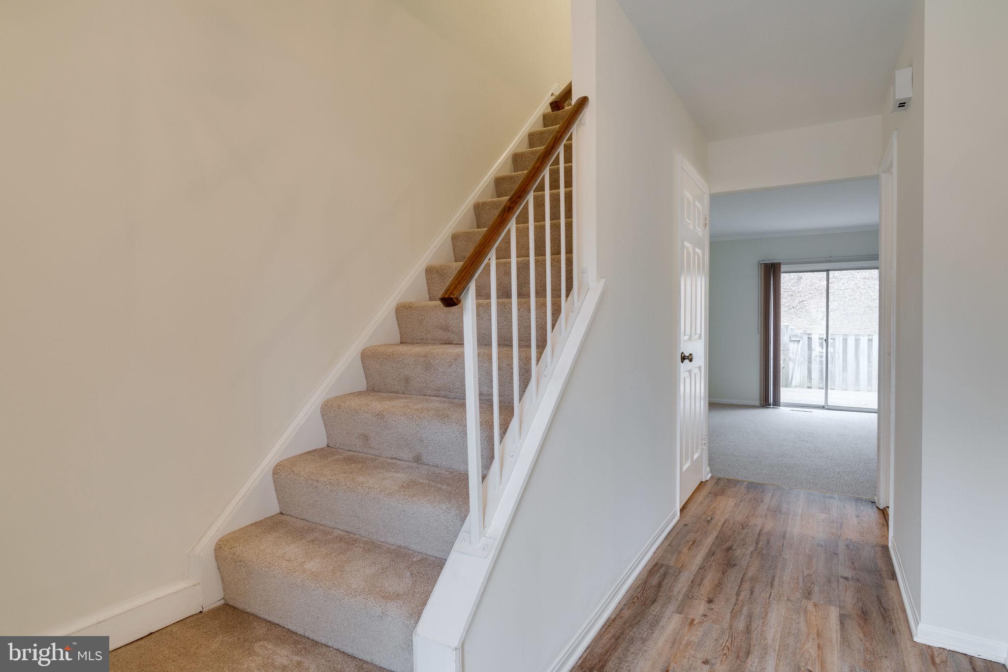 7902 Birchtree Court Springfield, VA 22152 - Photo 14 of 37 Foyer to Upper Level