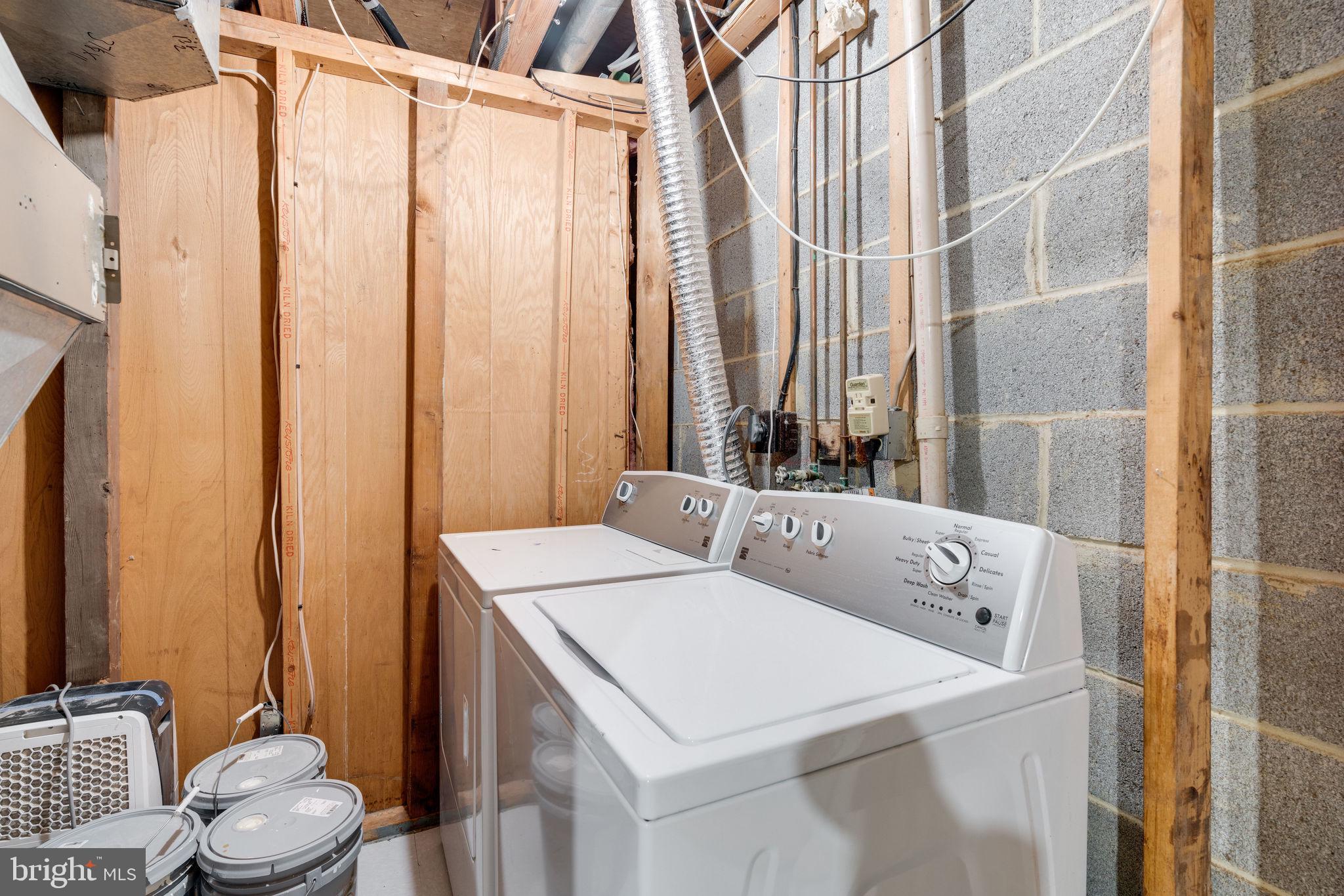 7902 Birchtree Court Springfield, VA 22152 - Photo 32 of 37 Lower Level Washer & Dryer