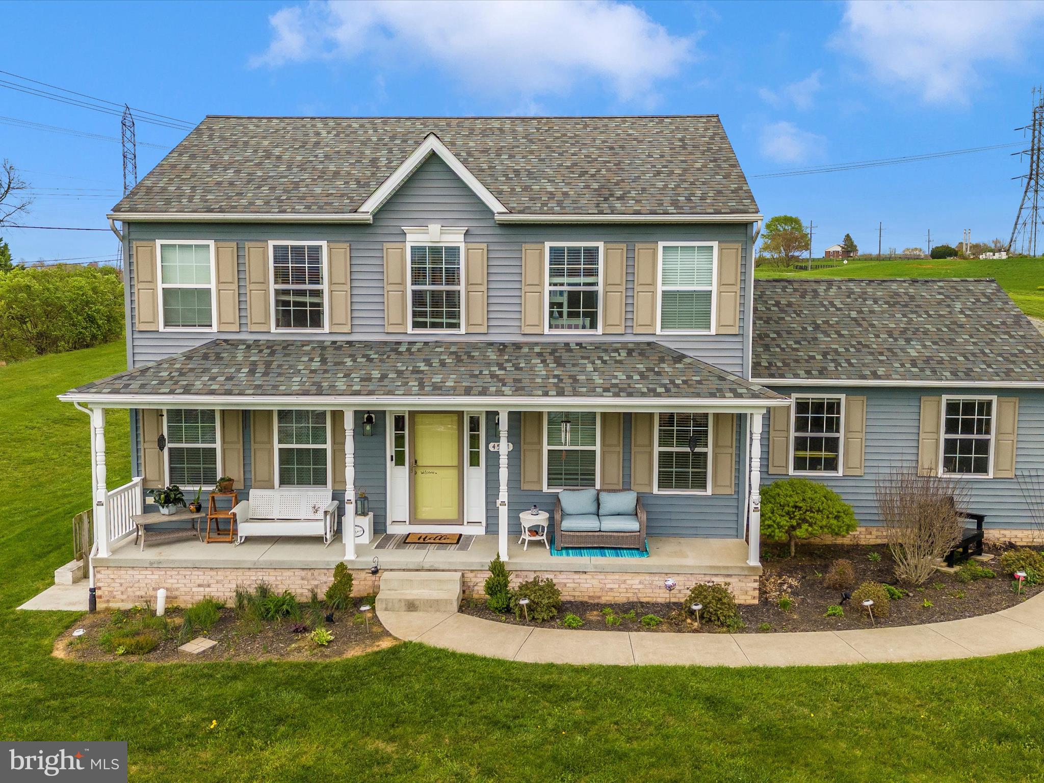 4591 Gene Hemp Road Jefferson, MD 21755 - Photo 1 of 35 Aerial Front