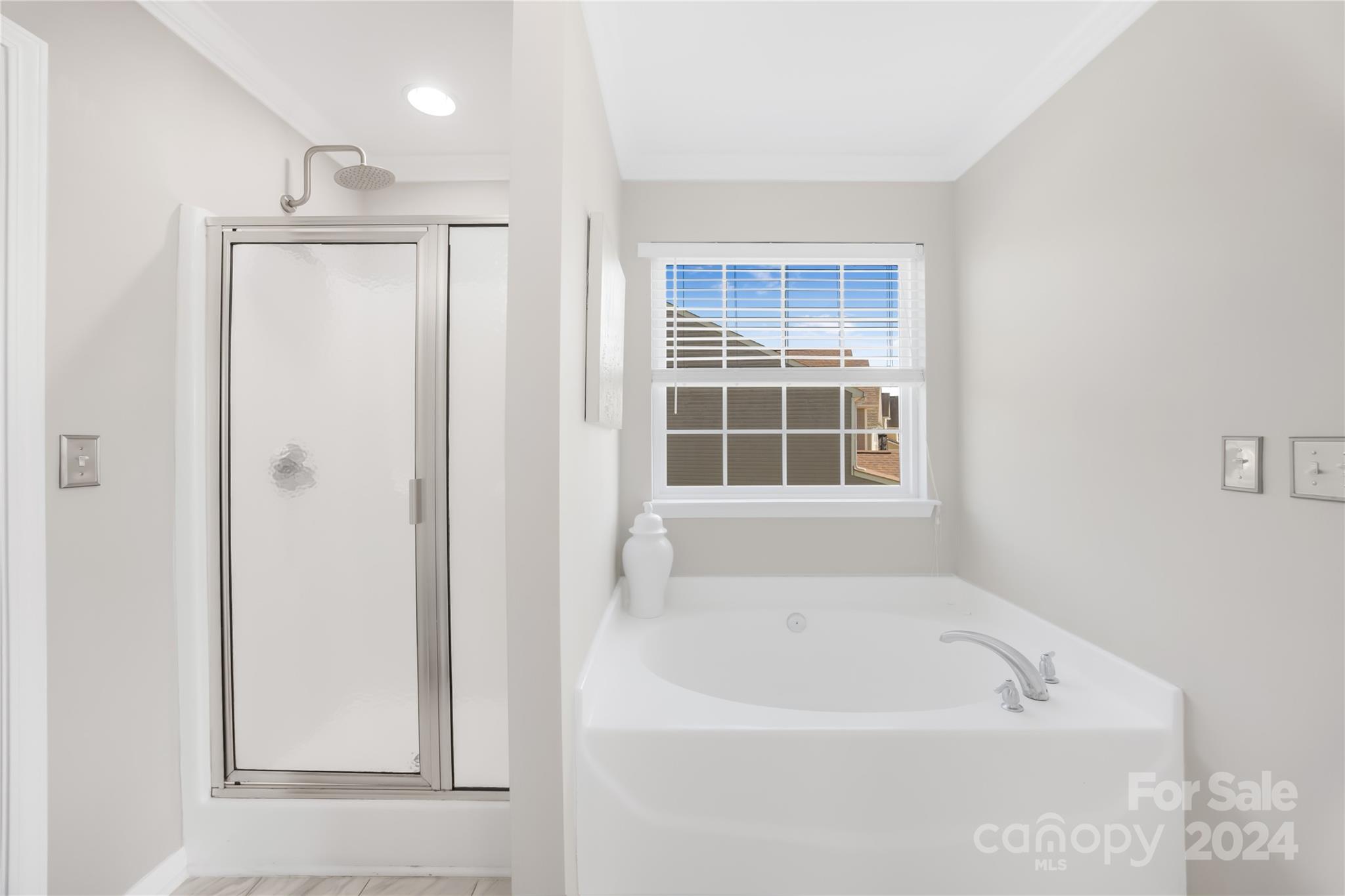 1003 Sipes Place Indian Trail, NC 28079 - Photo 27 of 45 a bathroom with bathtub and window