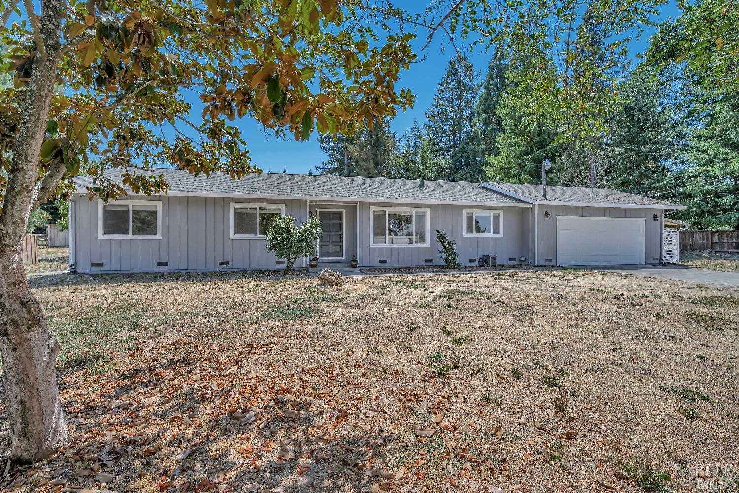 8095 Germone Road Sebastopol, CA 95472 - Photo 1 of 1 a view of house with a garden