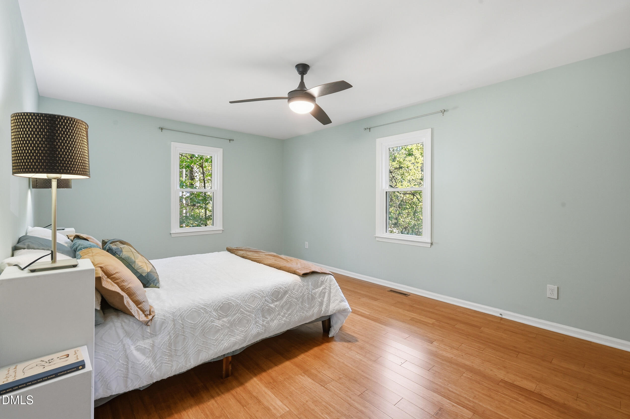 4 Little Spring Lane Durham, NC 27707 - Photo 22 of 34 a bedroom with a bed and a window