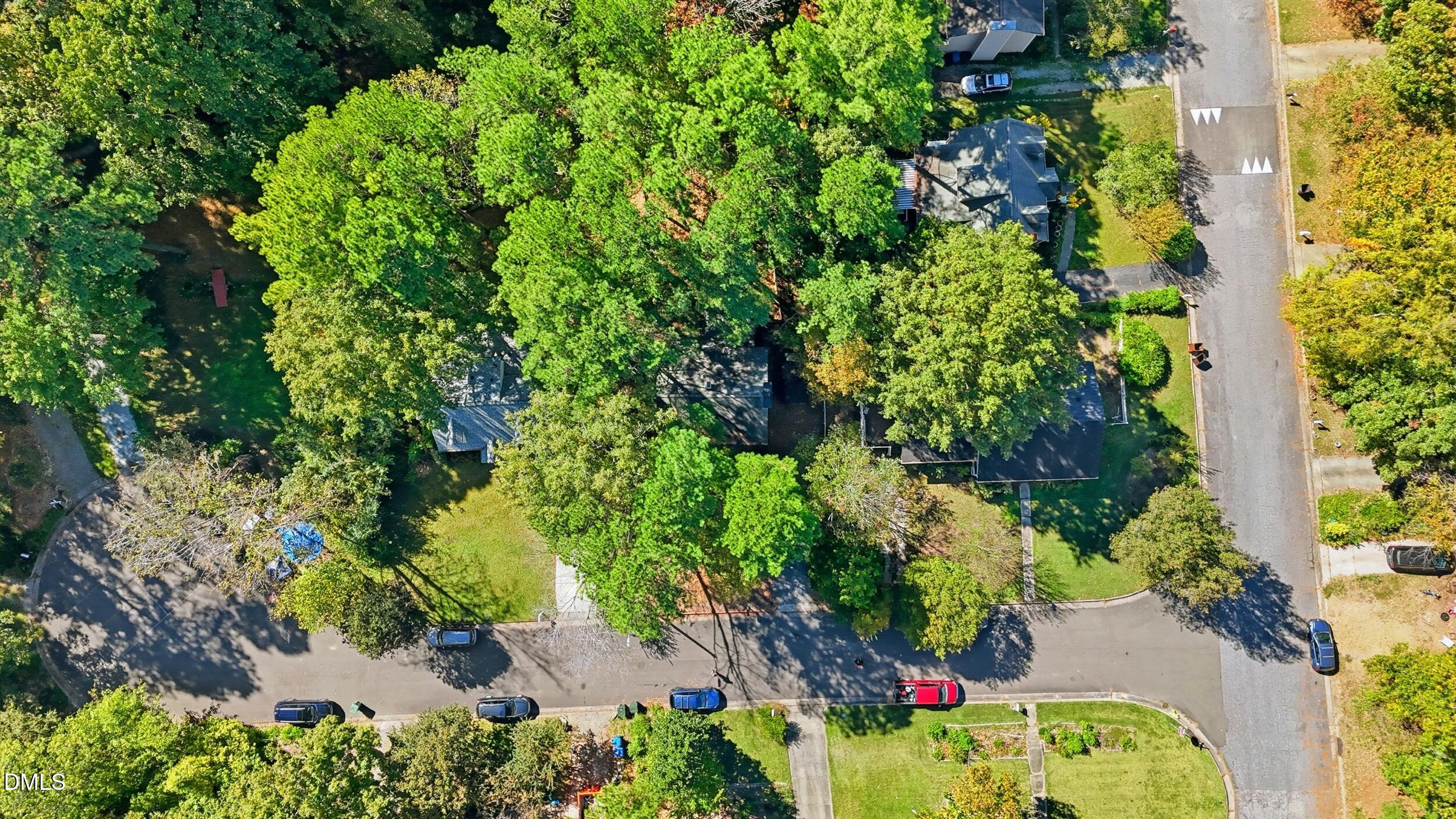 4 Little Spring Lane Durham, NC 27707 - Photo 30 of 34 a view of a garden with plants
