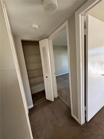 a view of empty room