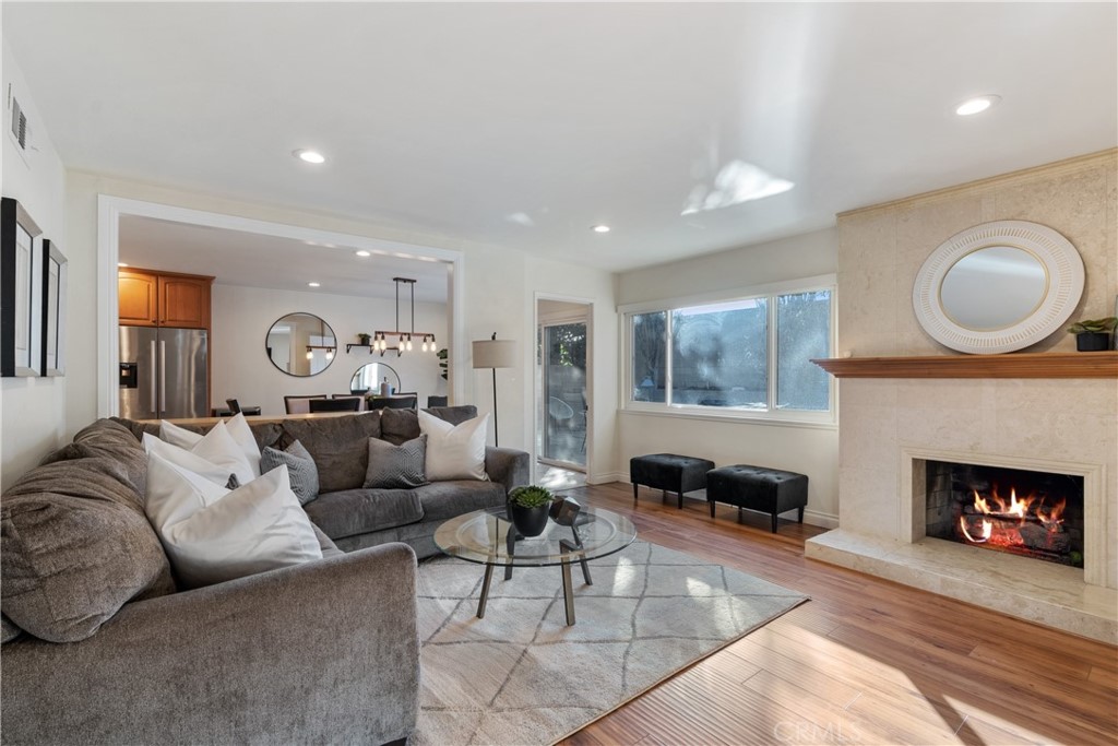 911 Diamond Road Placentia, CA 92870 - Photo 2 of 31 a living room with furniture and a fireplace