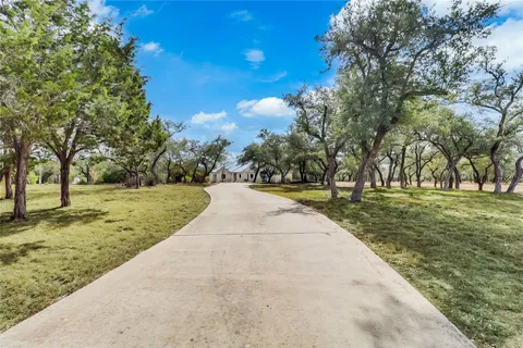 a view of outdoor space with garden