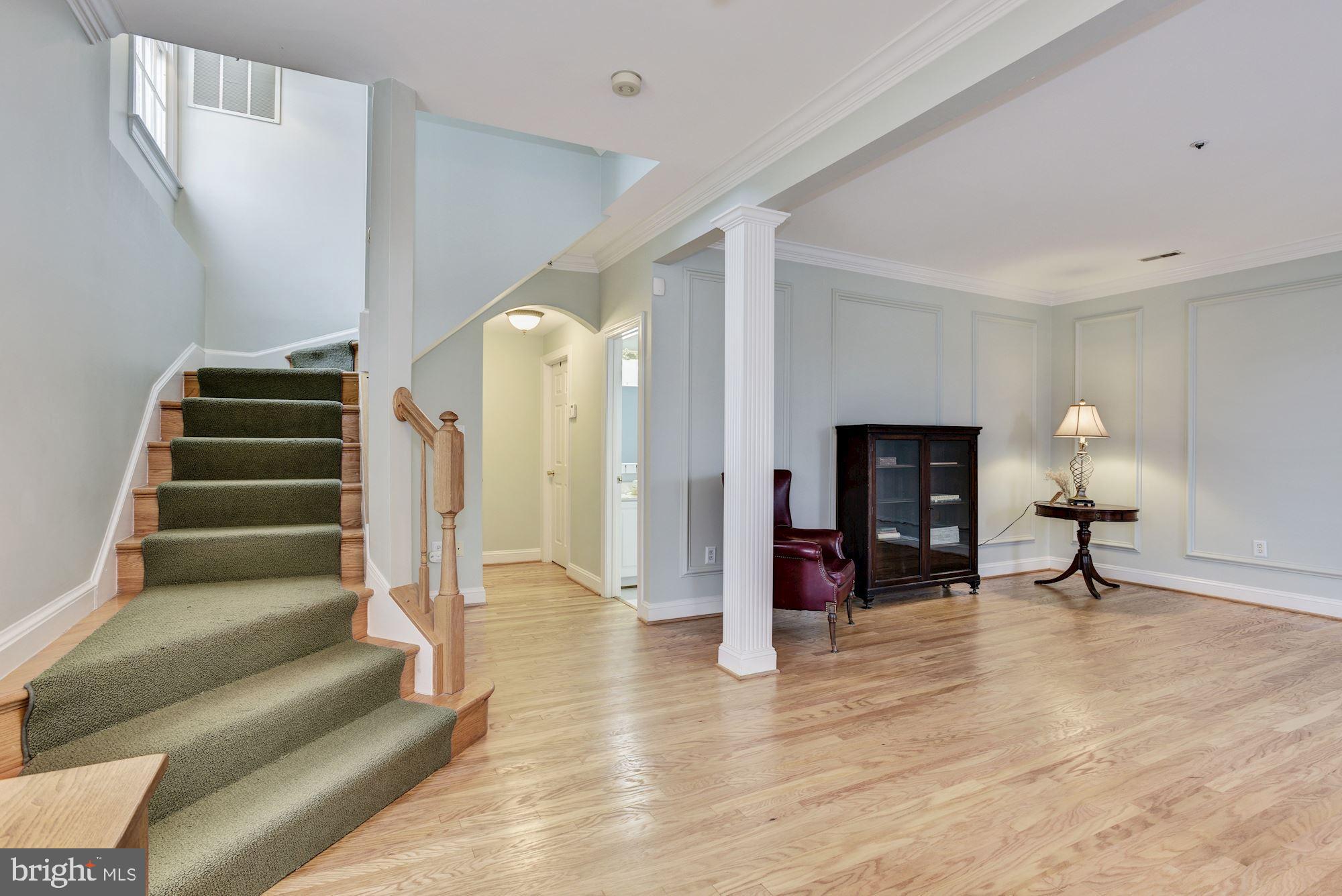Foyer | Hardwood Floors | Stately Columns