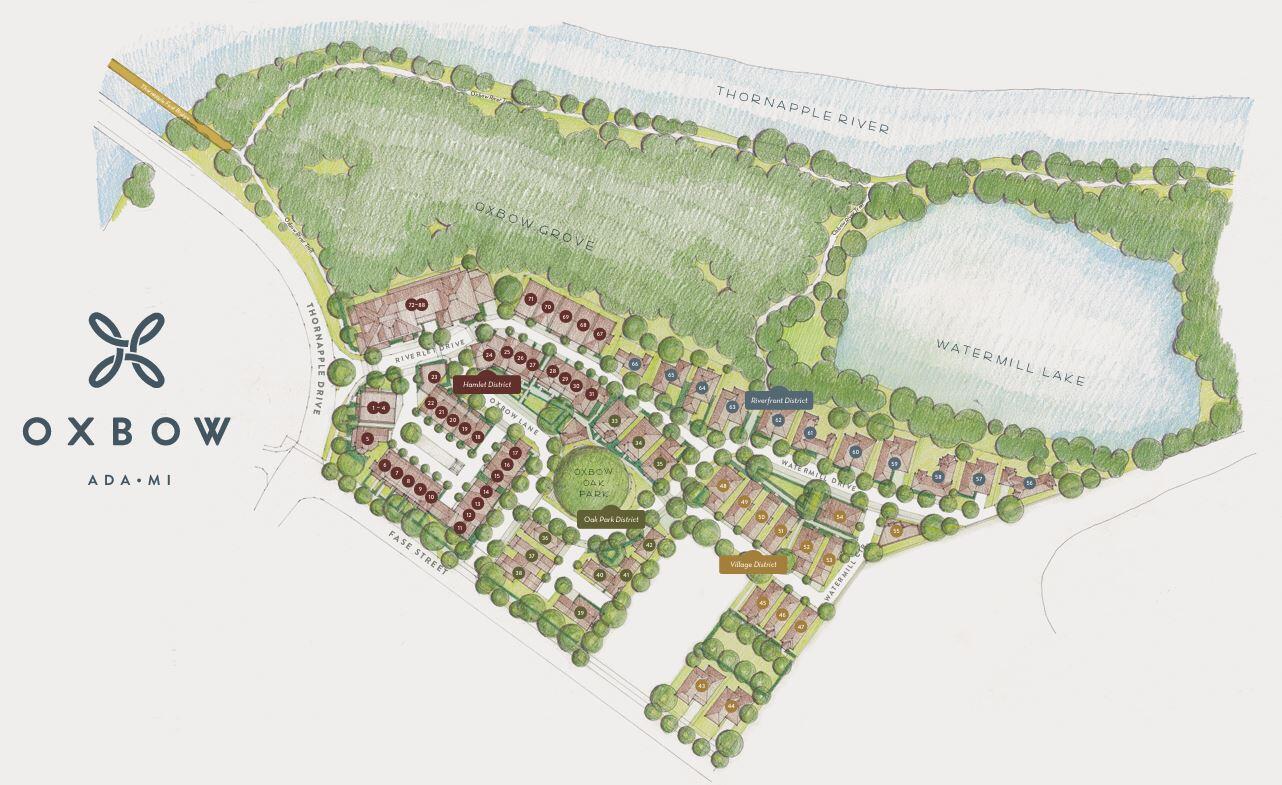 7534 Watermill Drive, Unit 41 Ada, MI 49301 - Photo 2 of 2 Site Plan with Logo