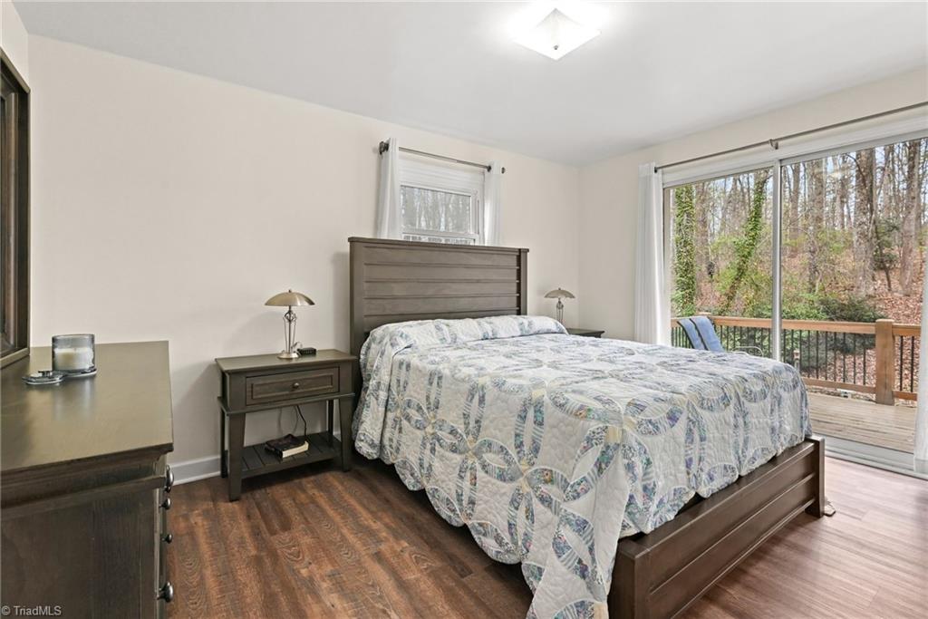 6313 Arden Circle Clemmons, NC 27012 - Photo 18 of 34 Third Bedroom also features sliding glass doors to enjoy the deck.