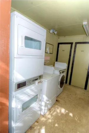 a view of a storage & utility room