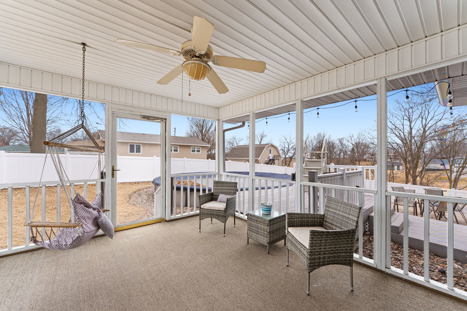 404 Southwest 10th Street Aledo, IL 61231 - Photo 7 of 27 a view of a room with lots of furniture and a chandelier