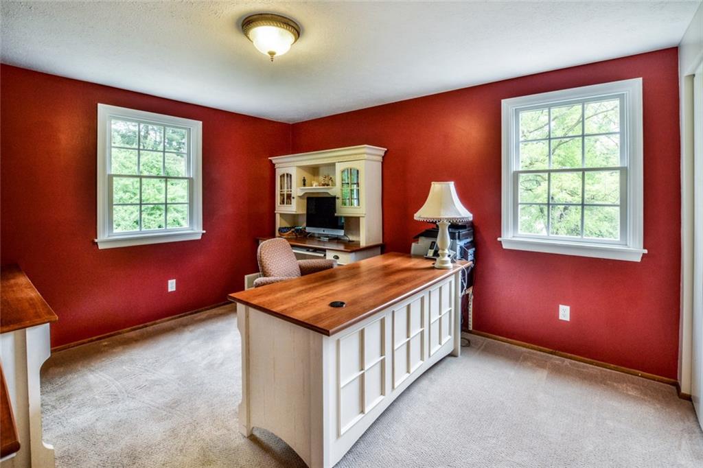 2075 Redcoach Road Allison Park, PA 15101 - Photo 16 of 25 This bedroom is currently being utilized as a home office. All the bedrooms are spacious and provide plenty of closet space.