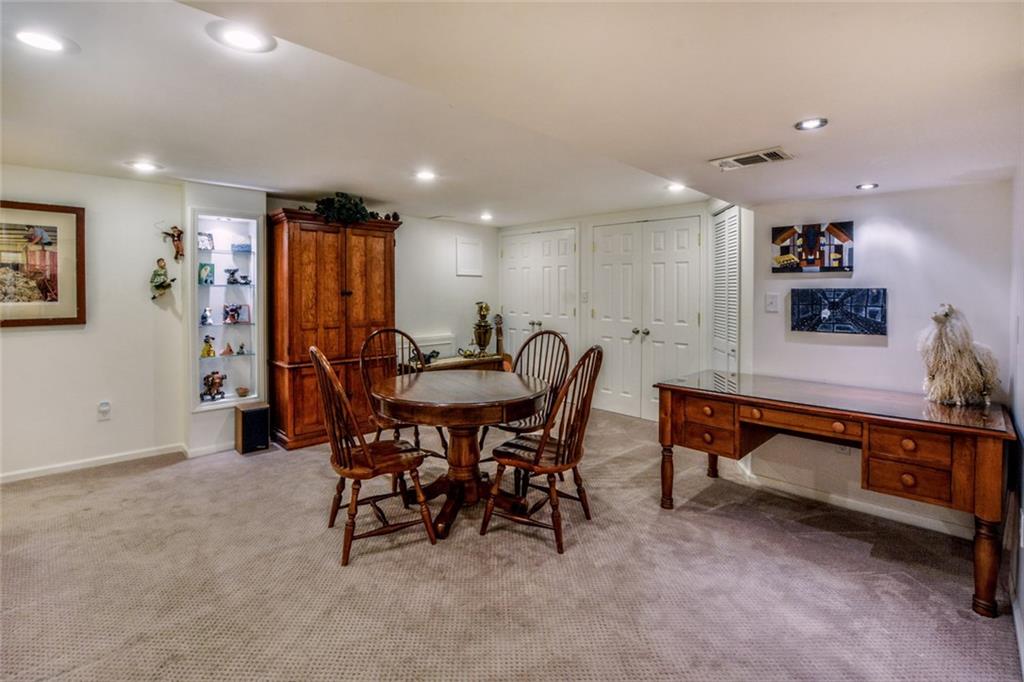 2075 Redcoach Road Allison Park, PA 15101 - Photo 17 of 25 The finished lower level game room provides extra recreational space for your entertainment needs.