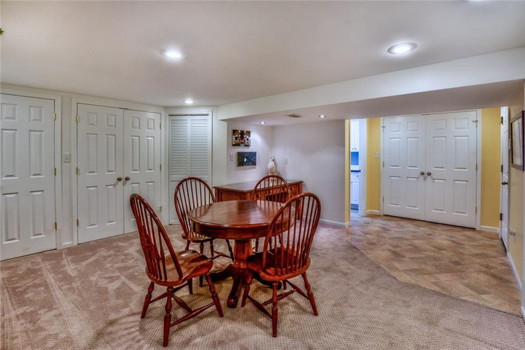 2075 Redcoach Road Allison Park, PA 15101 - Photo 18 of 25 The lower level is equipped with additional storage closets plus pull-out storage located under the stairs.