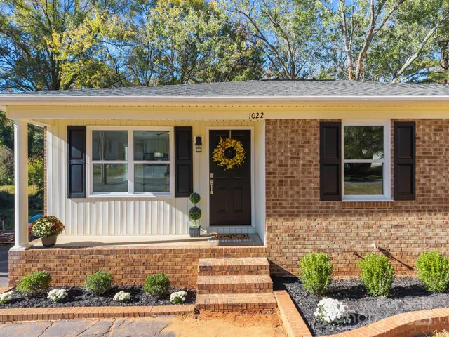 front view of a house with a window