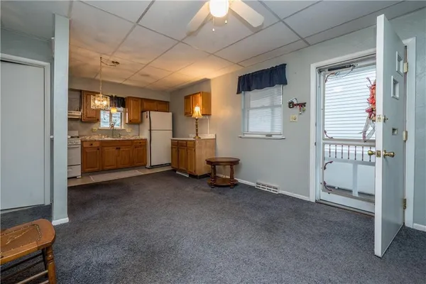 a view of a storage & utility room