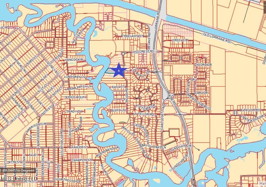 9177 Ridge Road Gulfport, MS 39503 - Photo 5 of 56 9177 Ridge Road Location Map