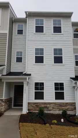 a view of hallway with stairs